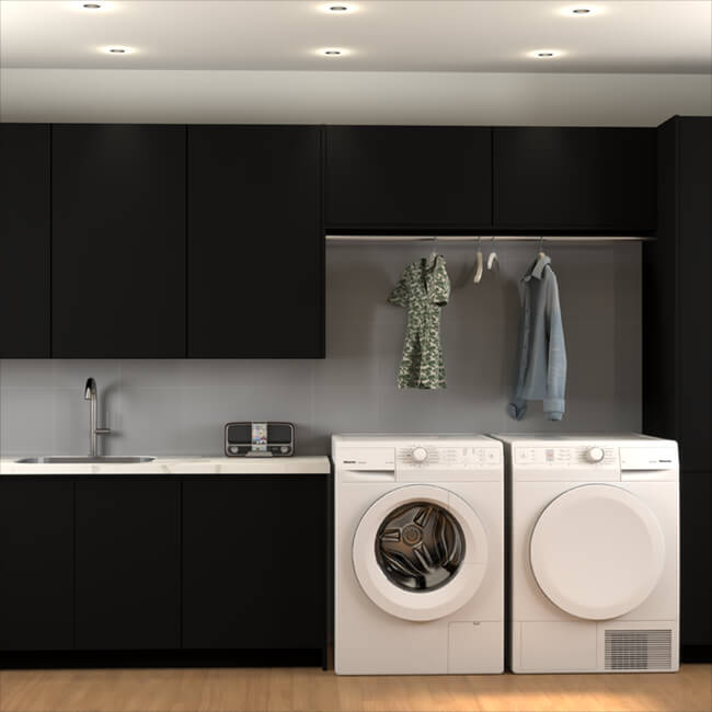 Shop Super Matte Black Cabinets